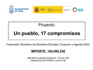 Imagen de Proyecto: UN PUEBLO, 17 COMPROMISOS.